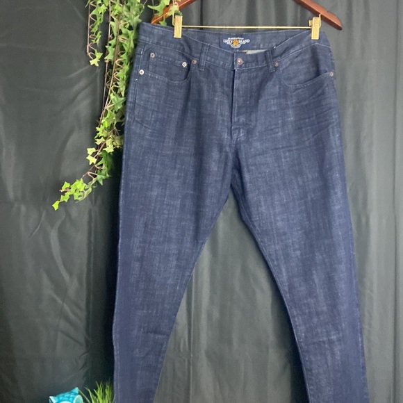Lucky Brand Other - Lucky Brand 121 Heritage  Slim Fit Dark Blue Jeans 38 Button Fly